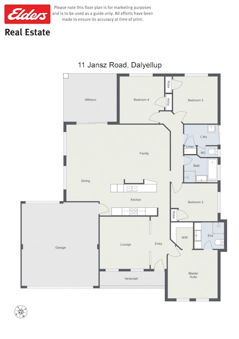 11 Jansz Road, Dalyellup, WA, 6230 - Floorplan 1