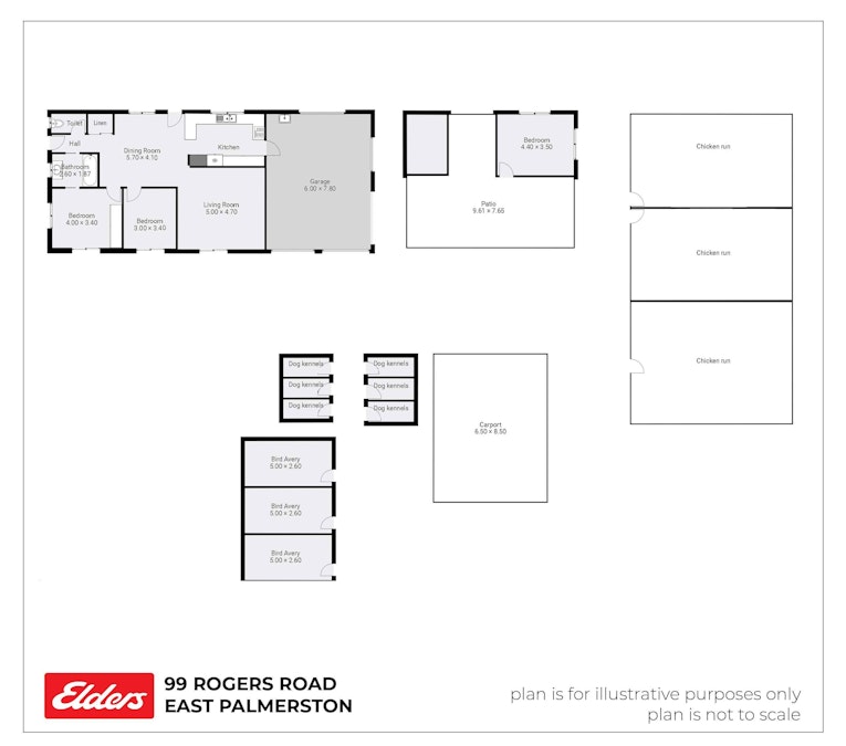 99 Rodgers Road, East Palmerston, QLD, 4860 - Floorplan 1