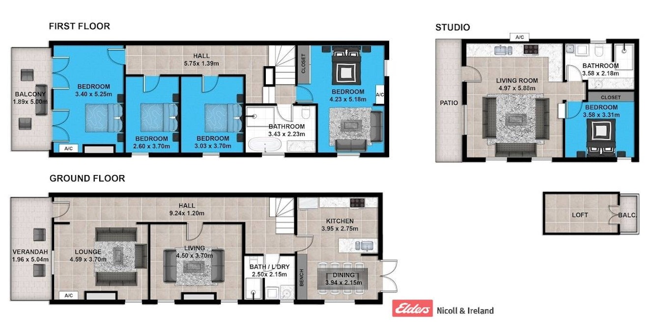 92 Russell Street, Bathurst, NSW, 2795 - Floorplan 1