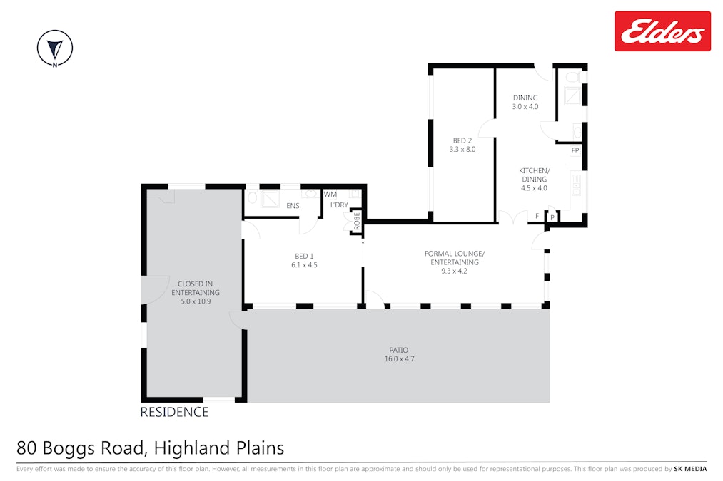 80 Boggs Road, Highland Plains, QLD, 4401 - Floorplan 1