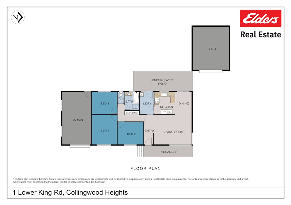 1 Lower King Road, Collingwood Heights, WA, 6330 - Floorplan 1