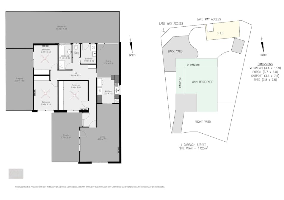 1 Darragh Street, Whyalla Playford, SA, 5600 - Floorplan 1