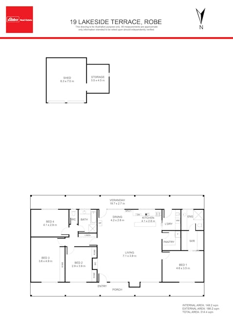 19 Lakeside Terrace, Robe, SA, 5276 - Floorplan 1