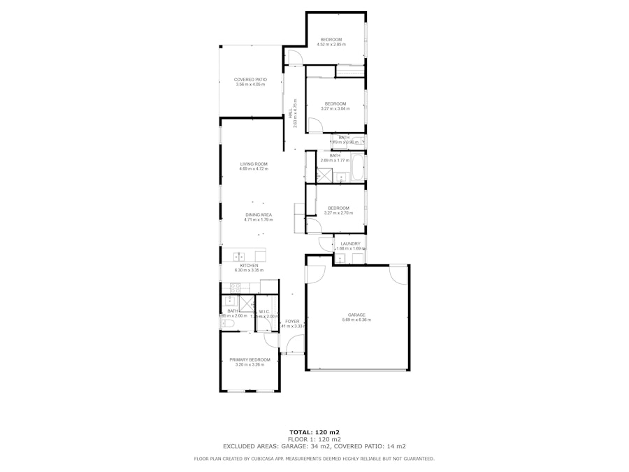 17 Yanuca Street, Burdell, QLD, 4818 - Floorplan 1