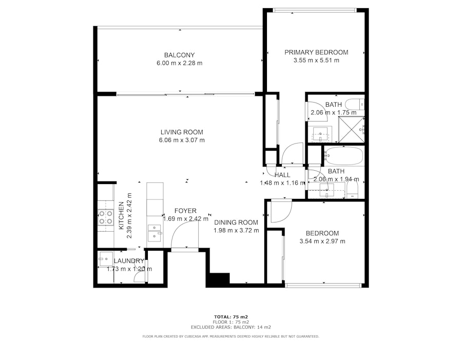 41/8-32 Stanley Street, Townsville City, QLD, 4810 - Floorplan 1