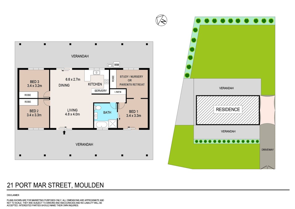 21 Port Mar Street, Moulden, NT, 0830 - Floorplan 1