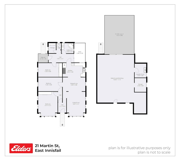 21 Martin Street, East Innisfail, QLD, 4860 - Floorplan 1