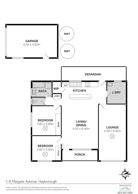 1/4 Margate Avenue, Hayborough, SA, 5211 - Floorplan 1