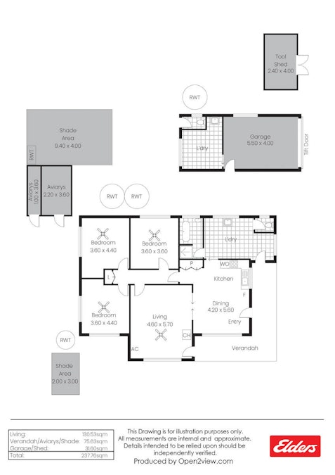 655 Scott Road, Nantawarra, SA, 5550 - Floorplan 1