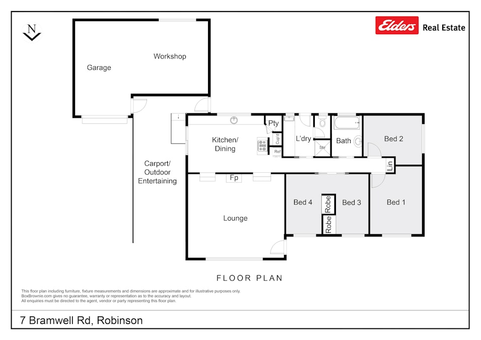 7 Bramwell Road, Robinson, WA, 6330 - Floorplan 1