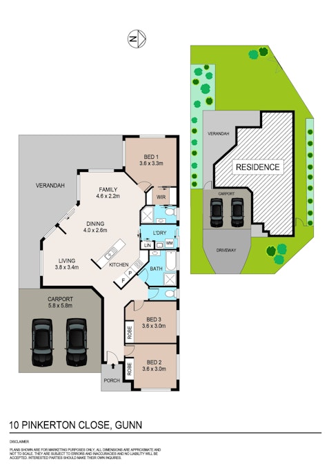 10 Pinkerton Close, Gunn, NT, 0832 - Floorplan 1