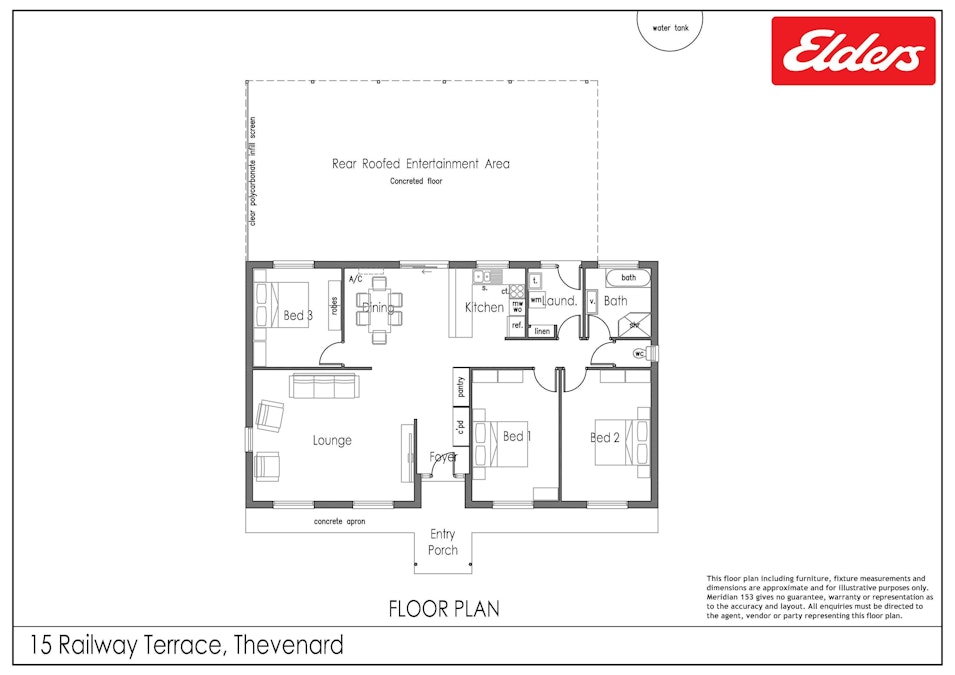 15 Railway Terrace, Thevenard, SA, 5690 - Floorplan 1