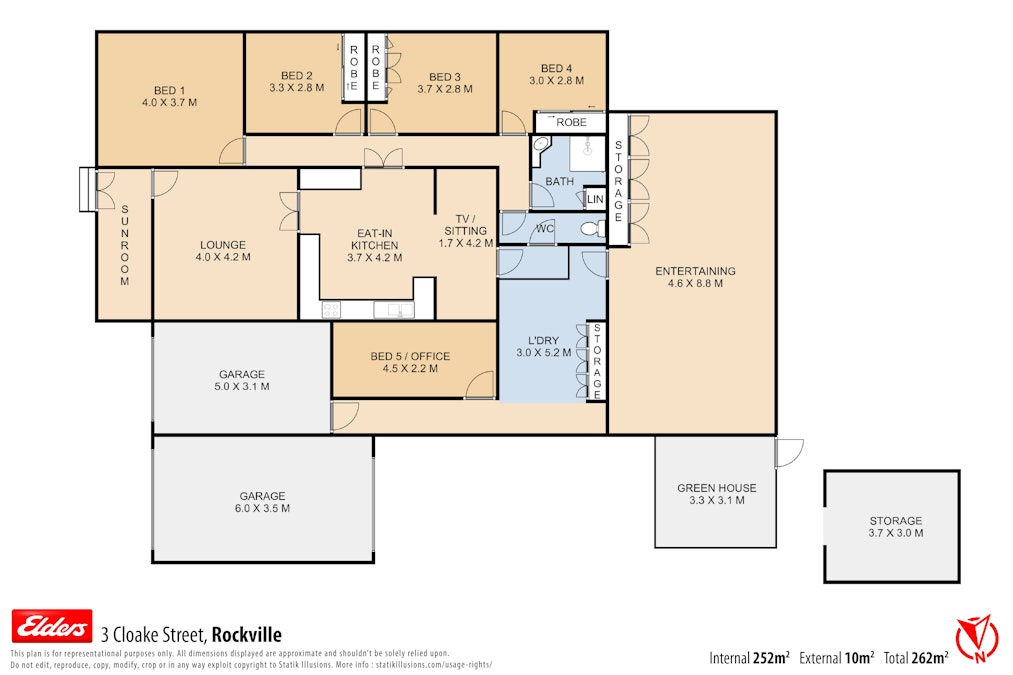 3 Cloake Street, Rockville, QLD, 4350 - Floorplan 1