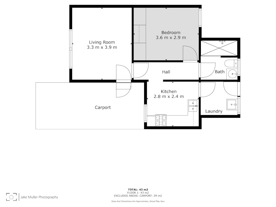 6/55 Jubilee Highway, Mount Gambier, SA, 5290 - Floorplan 1