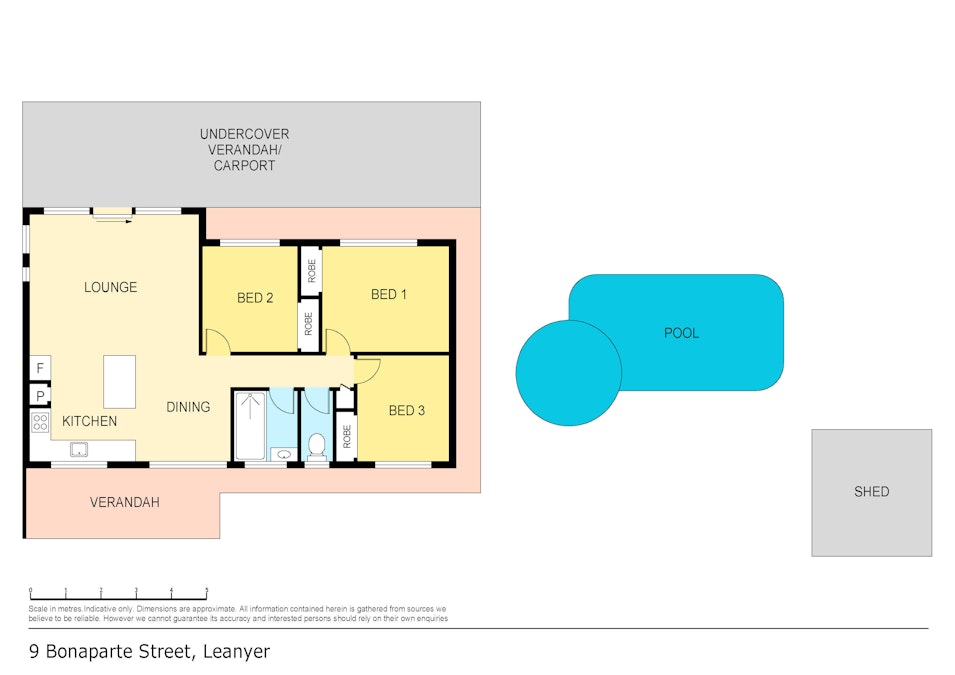 9 Bonaparte Street, Leanyer, NT, 0812 - Floorplan 1