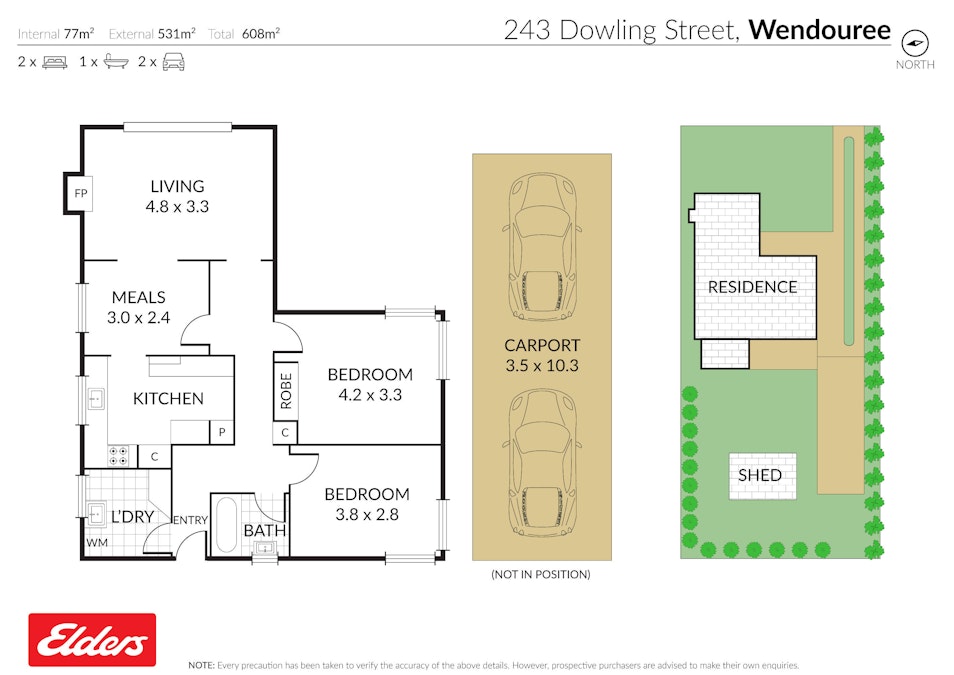 243 Dowling Street, Wendouree, VIC, 3355 - Floorplan 1