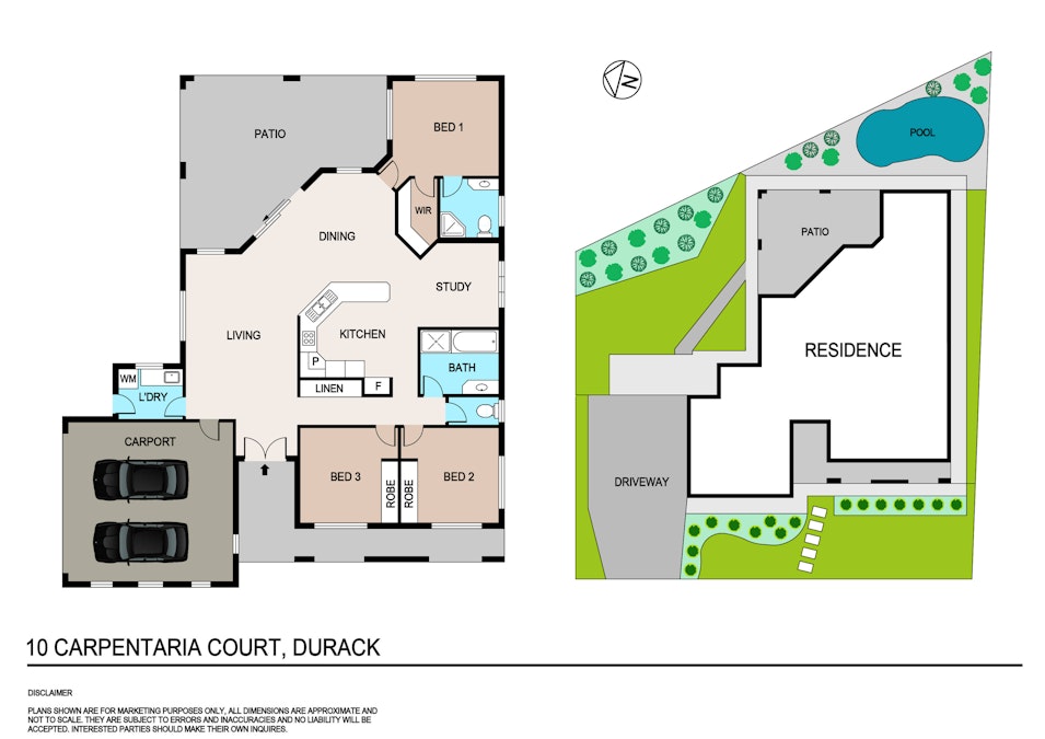 10 Carpentaria Court, Durack, NT, 0830 - Floorplan 1