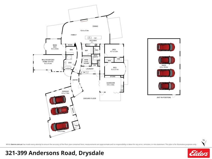 399 Andersons Road, Drysdale, VIC, 3222 - Floorplan 1