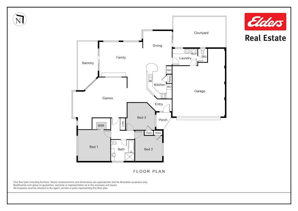 8a Frederick Street, Albany, WA, 6330 - Floorplan 1