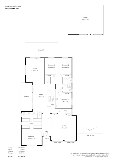 4/38 Mount Crawford Road, Williamstown, SA, 5351 - Floorplan 1