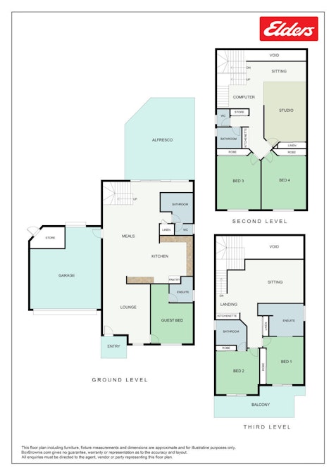 63A Leonard Way, Spearwood, WA, 6163 - Floorplan 1