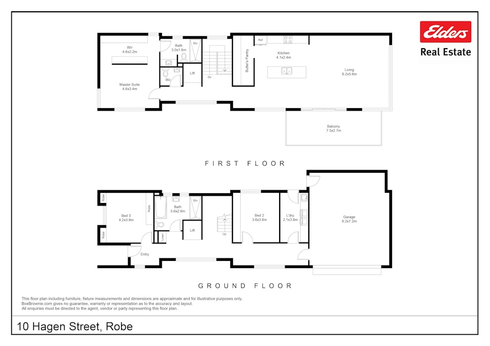 10 Hagen Street, Robe, SA, 5276 - Floorplan 1