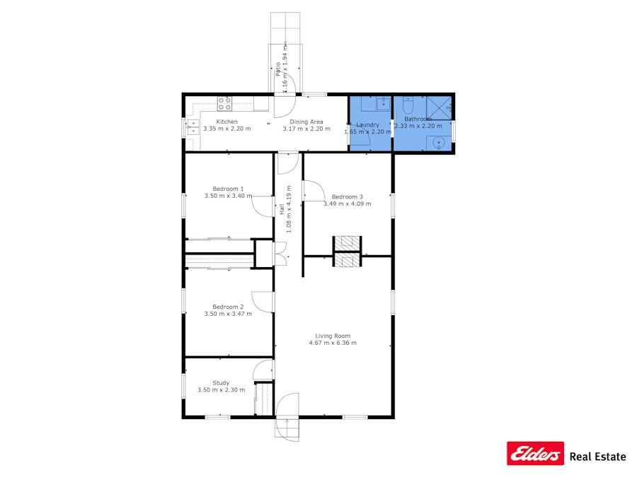 22  Pudman Street, Boorowa, NSW, 2586 - Floorplan 1