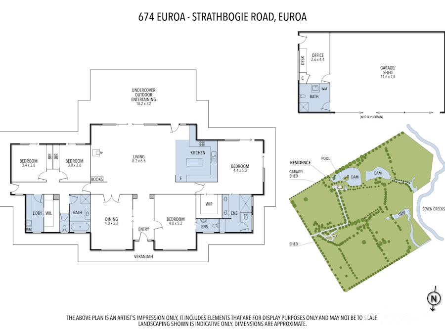 674 Euroa-Strathbogie Road, Euroa, VIC, 3666 - Floorplan 1