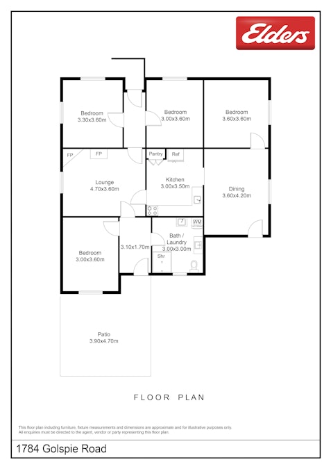 1784 Golspie Road, Golspie, NSW, 2580 - Floorplan 1