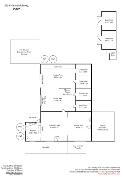 5536 Mallee Highway, Jabuk, SA, 5301 - Floorplan 2