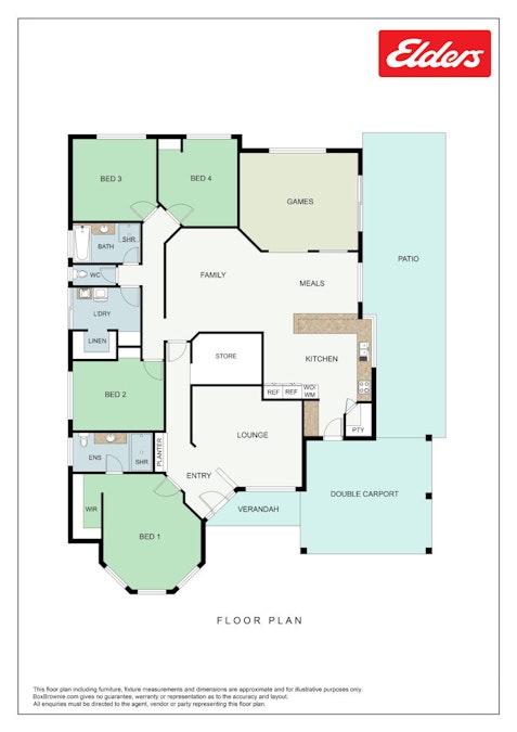 132 Grand Ocean Boulevard, Port Kennedy, WA, 6172 - Floorplan 1