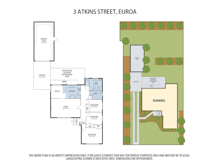 3 Atkins Street, Euroa, VIC, 3666 - Floorplan 1