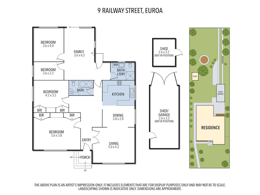 9 Railway Street, Euroa, VIC, 3666 - Floorplan 1