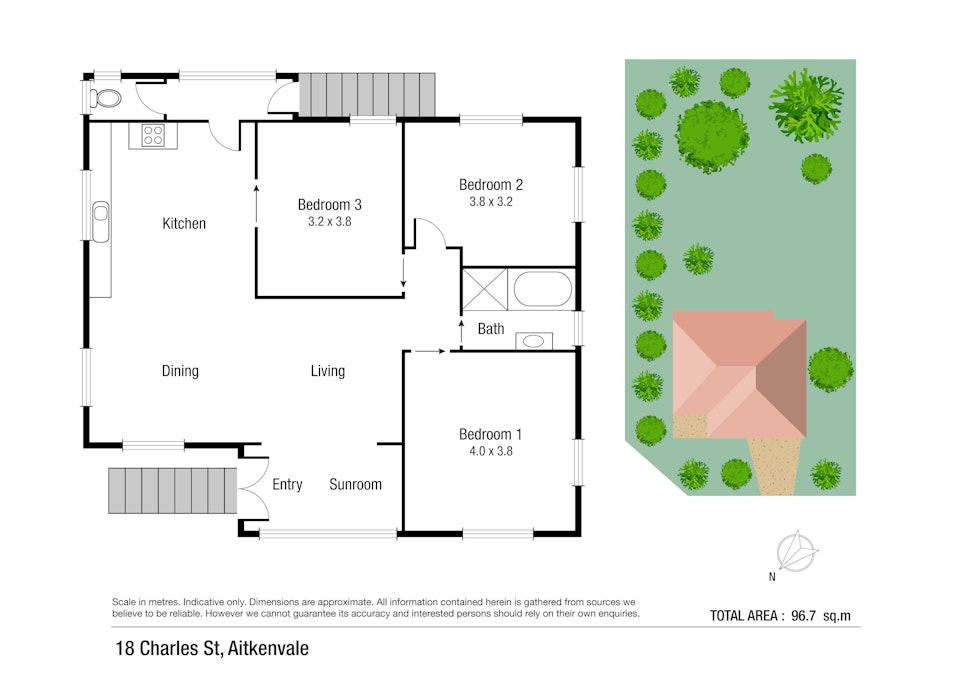 18 Charles Street, Aitkenvale, QLD, 4814 - Floorplan 1