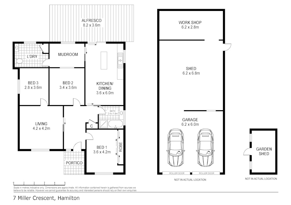 7 Miller Crescent, Hamilton, VIC, 3300 - Floorplan 1