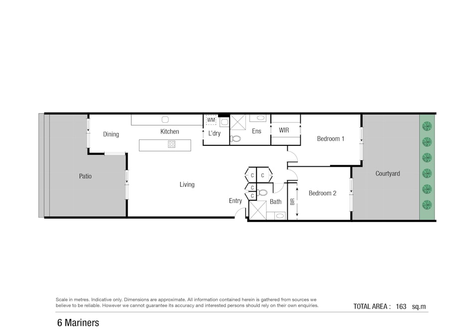 2103/6 Mariners Drive, Townsville City, QLD, 4810 - Floorplan 1