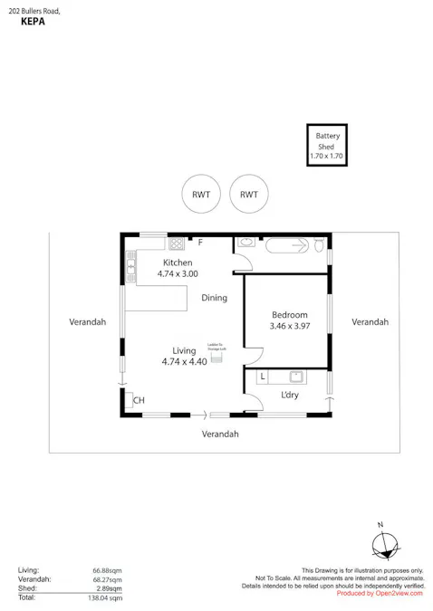 202 Bullers Road, Kepa, SA, 5259 - Floorplan 1