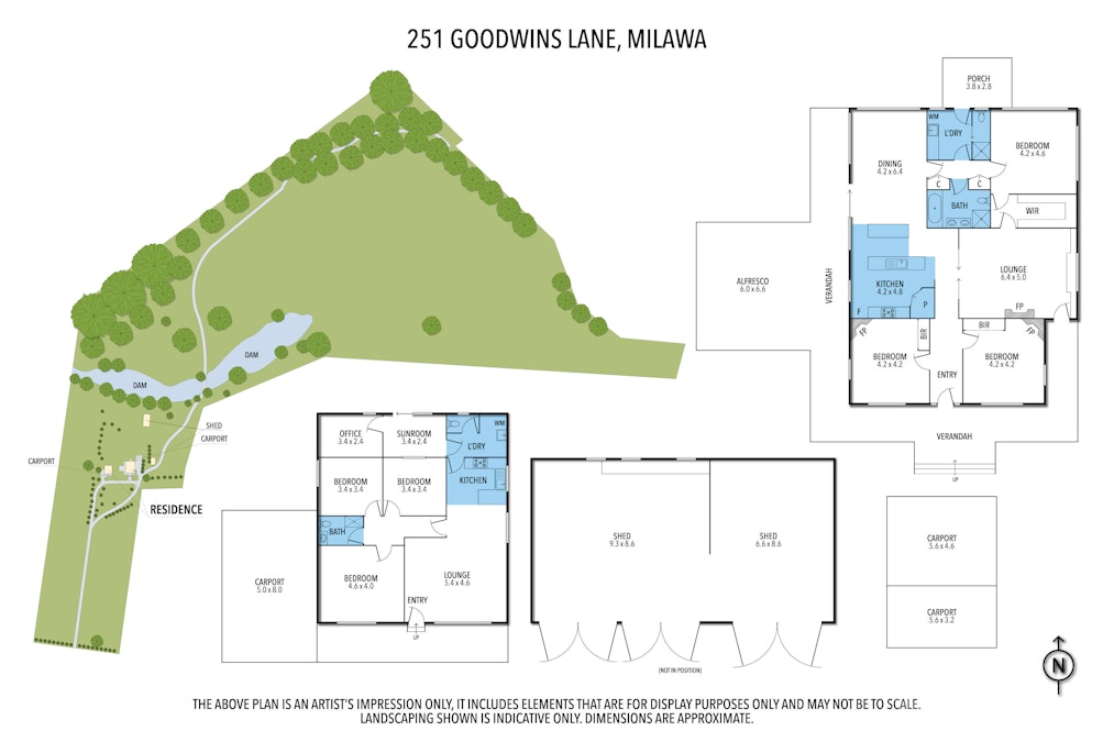 251 Goodwins Lane, Milawa, VIC, 3678 - Floorplan 1