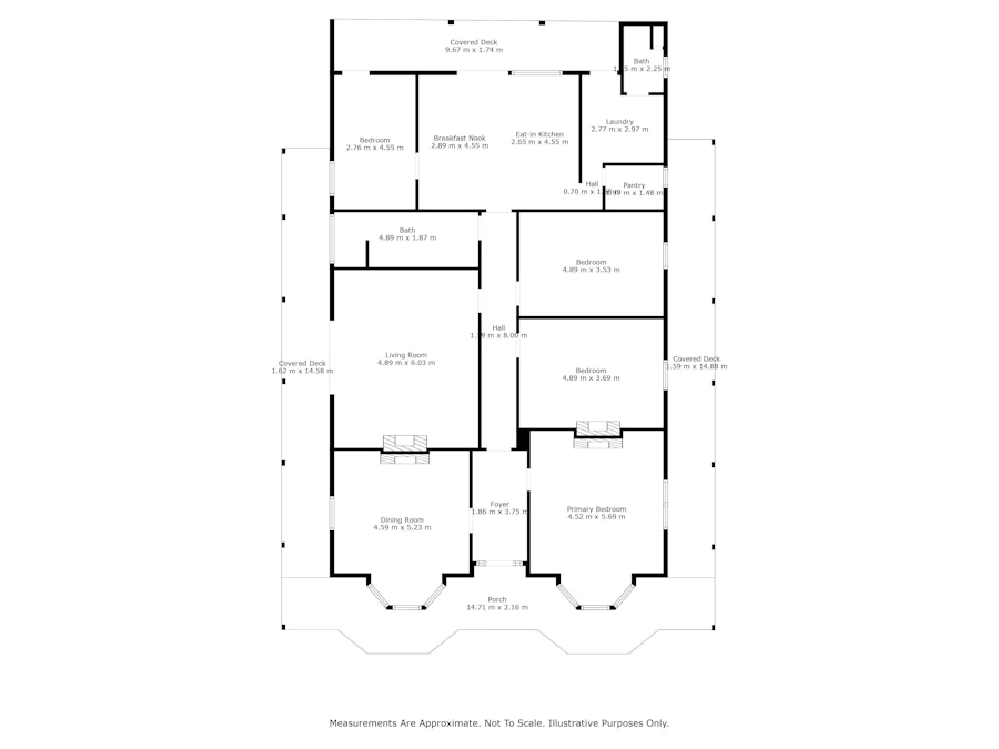 1149 Old St Arnaud Road , Gowar East, VIC, 3477 - Floorplan 1