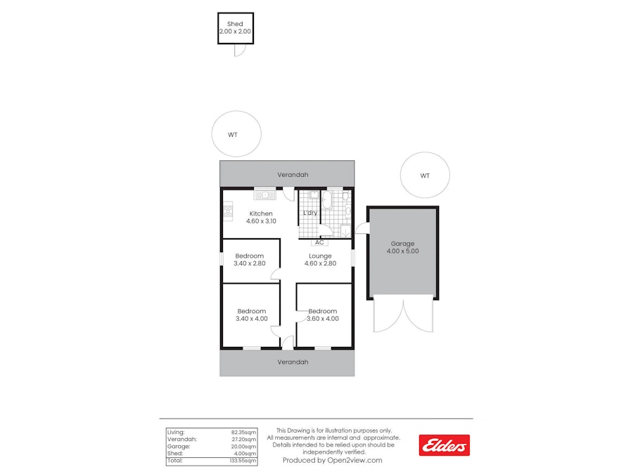 128 Railway Terrace, Peterborough, SA, 5422 - Floorplan 1