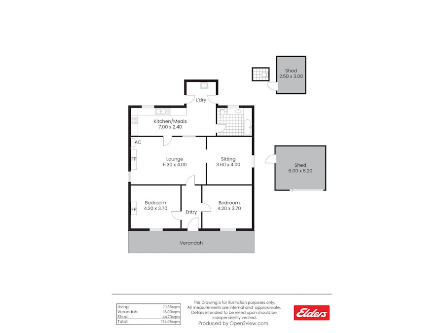 9 Chinner Street, Peterborough, SA, 5422 - Floorplan 1