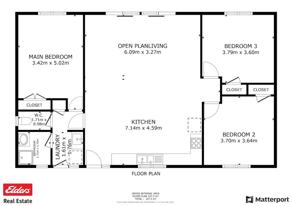 487  Wongamine Road, Buckland, WA, 6401 - Floorplan 1