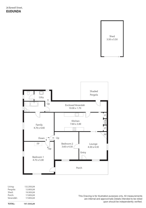 26 Barwell Street, Eudunda, SA, 5374 - Floorplan 1