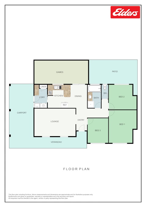 7 Mccann Mews, Rockingham, WA, 6168 - Floorplan 1