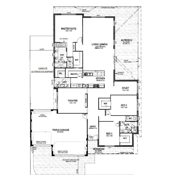 11 Sherwood Drive, Dalyellup, WA, 6230 - Floorplan 1