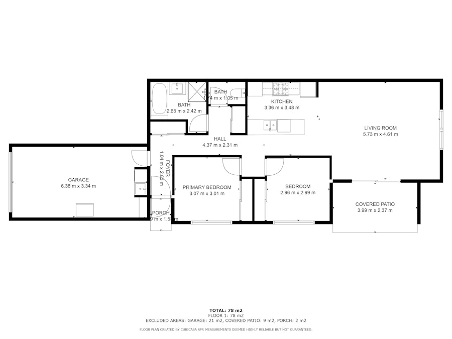 1/56 Gadsden Loop, Mount Louisa, QLD, 4814 - Floorplan 1