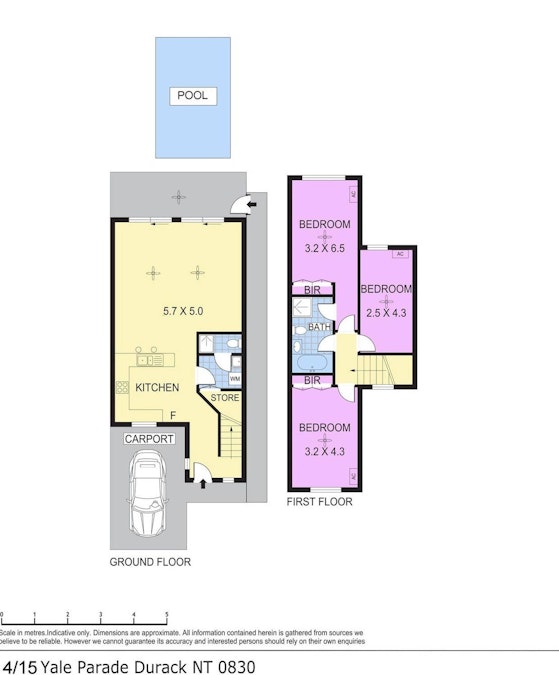 4/15 Yale Parade, Durack, NT, 0830 - Floorplan 1