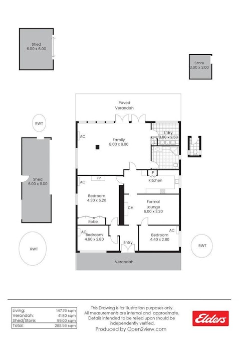 35 Globe Street, Auburn, SA, 5451 - Floorplan 1