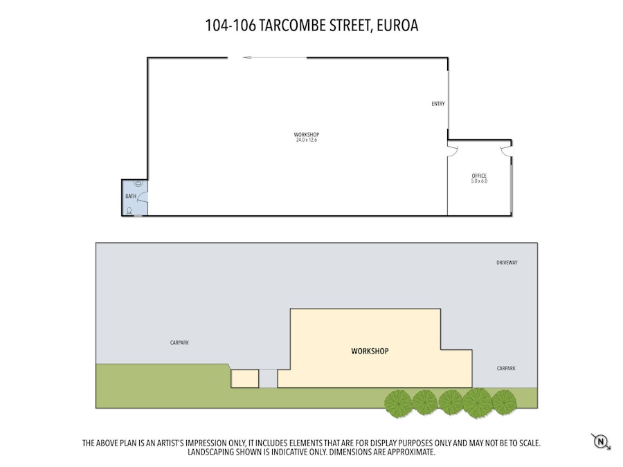 104-106 Tarcombe Street, Euroa, VIC, 3666 - Floorplan 1