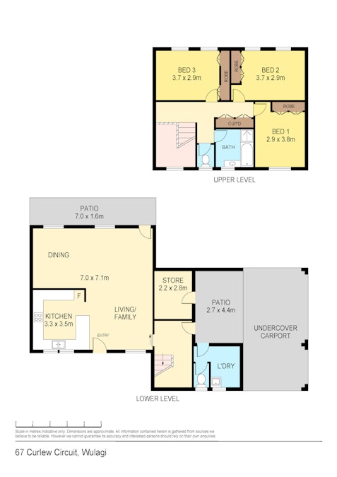 67 Curlew Circuit, Wulagi, NT, 0812 - Floorplan 1